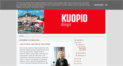 Desktop Screenshot of blogit.kuopio.fi
