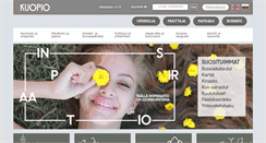 Desktop Screenshot of kuopio.fi